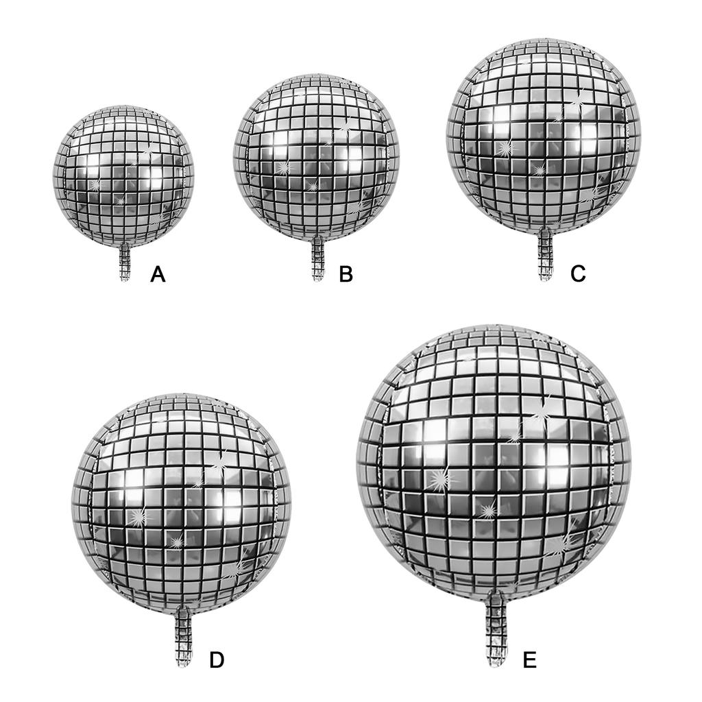 22Inch Foil Balloons Pack Bright And Eye-catching Party Decorations For Disco Ball Disco Balloons