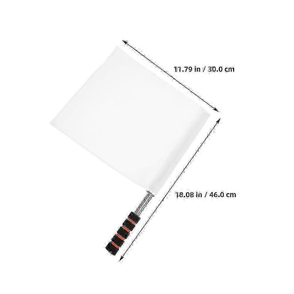 2026 Best!! Referee Flags Stainless Steel Signal Flag for Athletic Competition 4Pcs