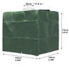 Contenitore IBC da 1000l Copertura Protettiva in Foglio di Alluminio, Tessuto Oxford Impermeabile e Resistente ai Raggi UV Copertura Antipolvere e Durevole per Serbatoio Acqua Piovana