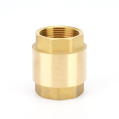 Female Thread Brass Check  , One ,way Check Valves , Vertical In ,line Water Check For Well , Tank
