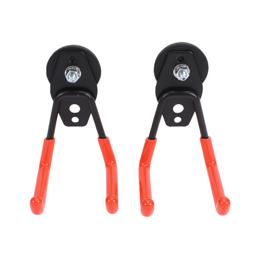 2 Pcs Open Hooks Slip Resistance Heavy Duty Large Magnet Garage Hooks with PVC Coating