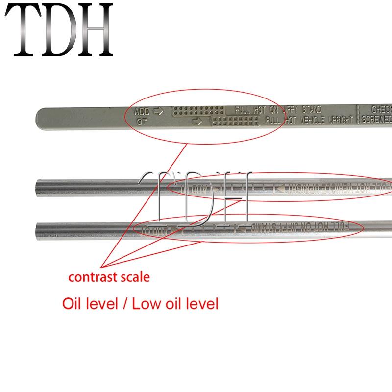Oil Dipstick w/ Temperature Gauge For Harley Road Glide FLTRX Freewheeler FLRT 17-23 Tri Glide Ultra Classic FLHTCUTG 17-24 FLHP