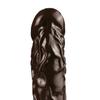 Brown Super Long Soft Skin Feeling Dildo Realistic Penis Sexy Female Masturbator Double-layer Suction Cup Dildos for Women