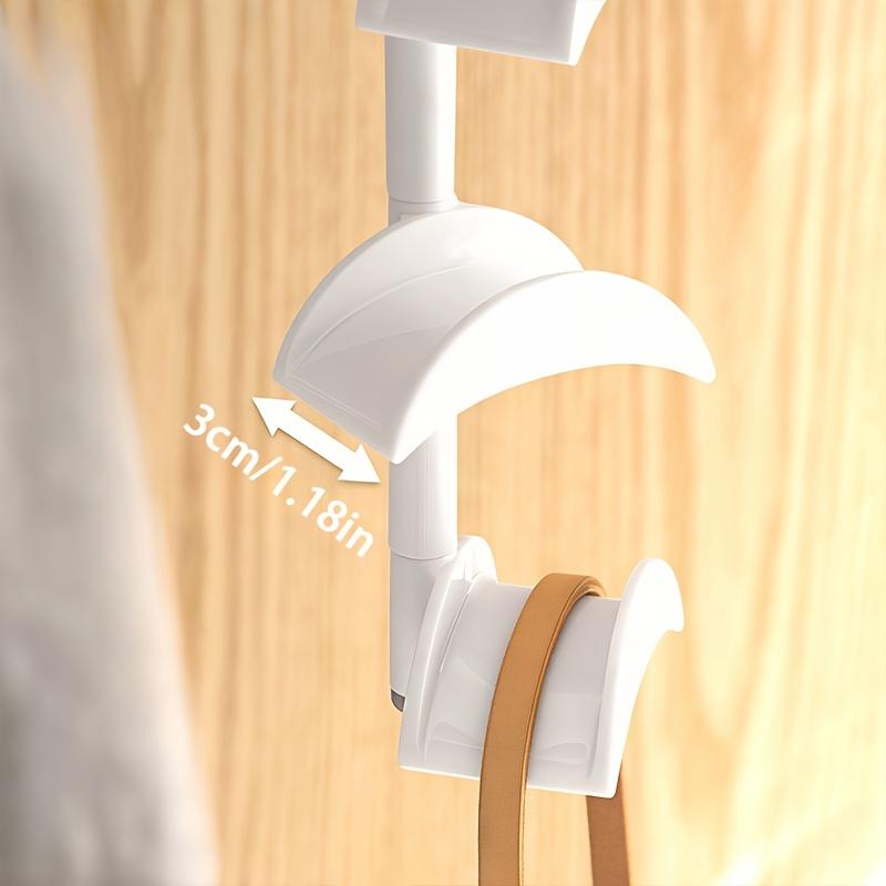 1PC 4-Layer Rotable Bag Hook Wallet Handbag Clothes Rack Wardrobe Table Hook Storage Displayrack Belt Rackscarf Hanger Bag Rack