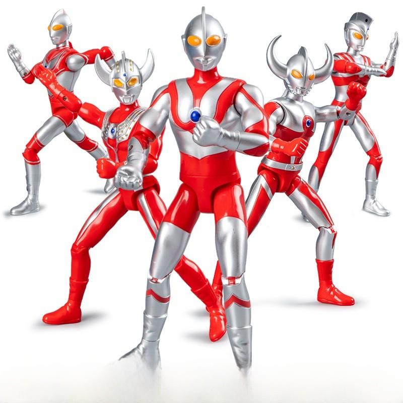 Plastic Ultraman Taro Toy Model With Transformable Design For Enthusiasts Kids