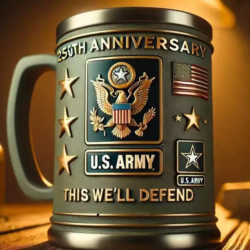 New Military Commotive 3D Mug Military Commemorative 3D Mug