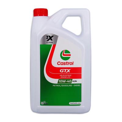 Engine Oil - CASTROL GTX 10W-40 A3/B4 - 5L - 10W40