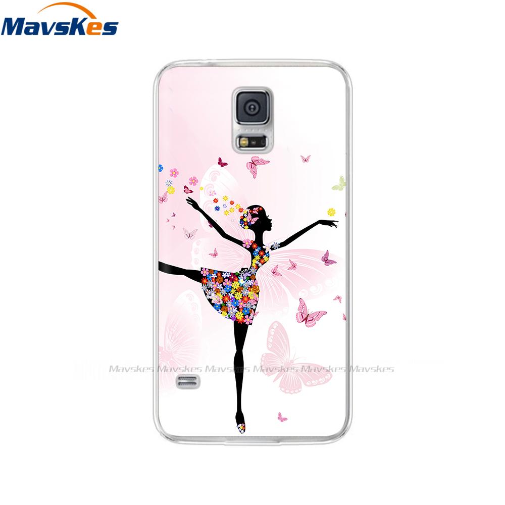 Cover Carina Per Samsung S5 Custodia Morbida Silicone TPU Cover Posteriore Custodie Per Telefono Per Samsung Galaxy S 5 GalaxyS5 S5 Mini S5mini coque