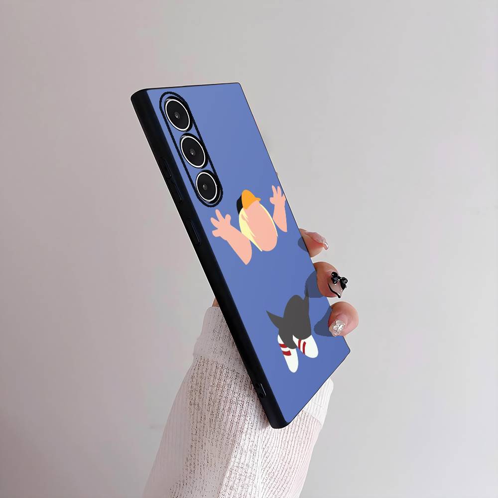 Funny F-Family Cute G-Guys Phone Case For Samsung Galaxy S25 S24 S22 S23 Ultra S21 S20 Plus 5G Frosted Non-Slip Full Soft Cover