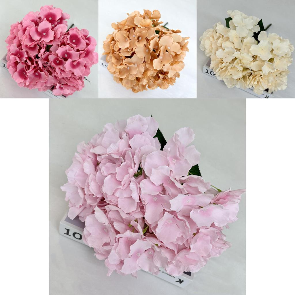 Premium Fake Silk Flower Bouquet With Large Petals For Celebrations And Home Decoration
