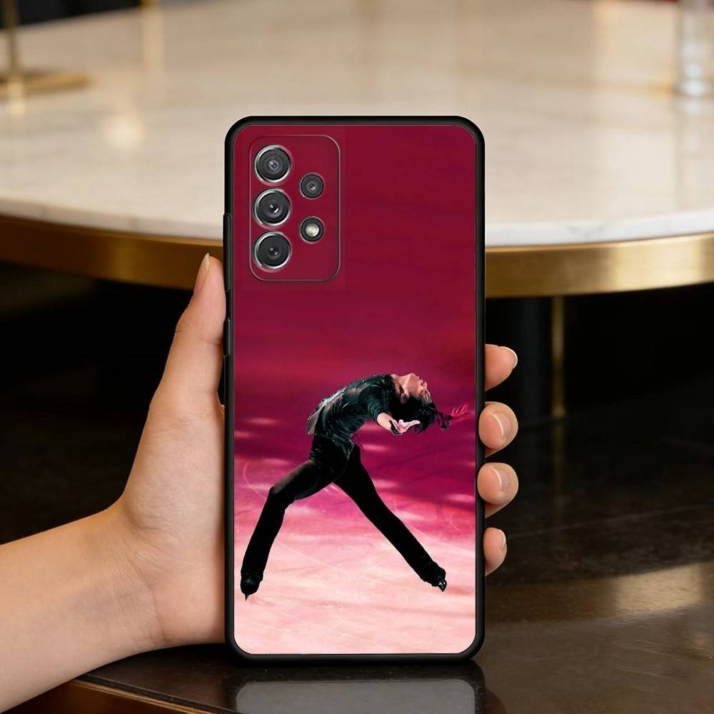 4A Jump L-Legend Phone Case For Samsung Galaxy A73,A72,A71,A70,A53,A52,A51,Soft Silicone Black Cover
