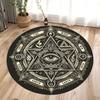 Cartoon Magic Round Carpet Sophisticated Floor Decor Mat for Living Room Bedroom Balcony Stylish Rug Hotel Decorative Carpet