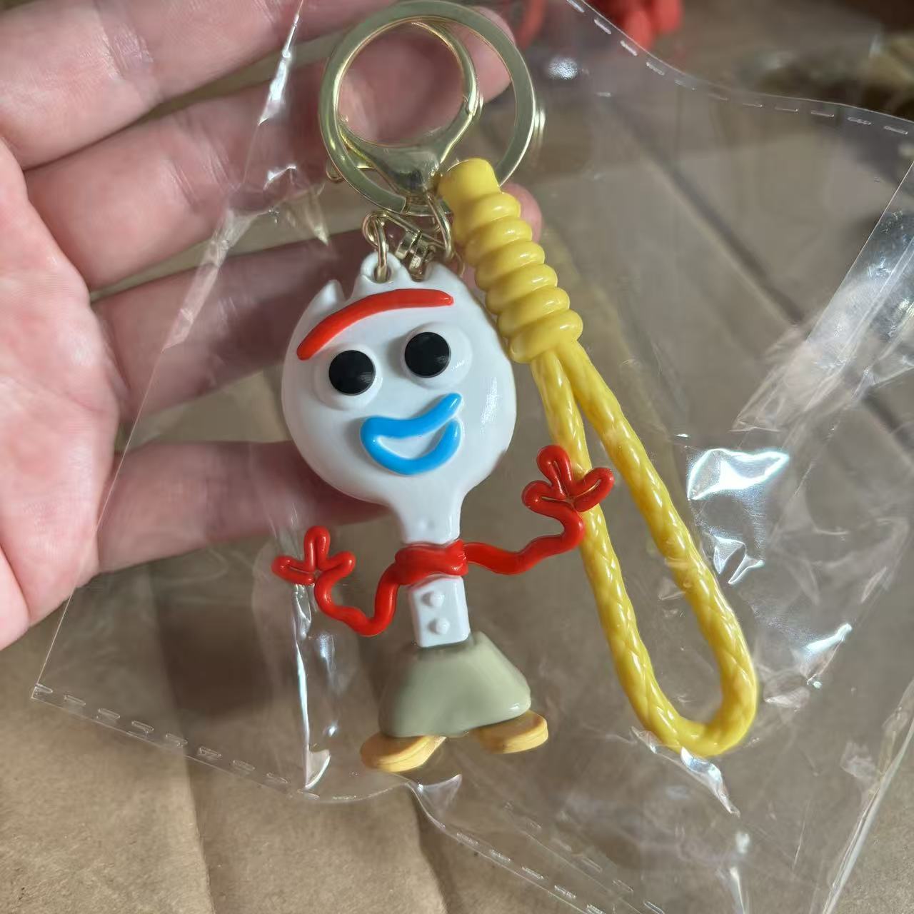Toy Story Aliens Buzz Lightyear Woody Cartoon Silicone Doll Pendant Figure Model Toys Keychain Pendant Cute Gift