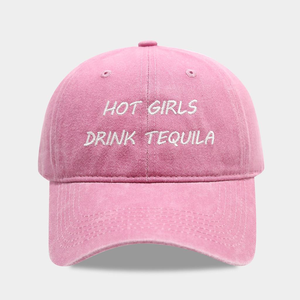 Street Style Letter Denim Baseball Cap With Embroidery And Adjustable Strap For Men And Women
