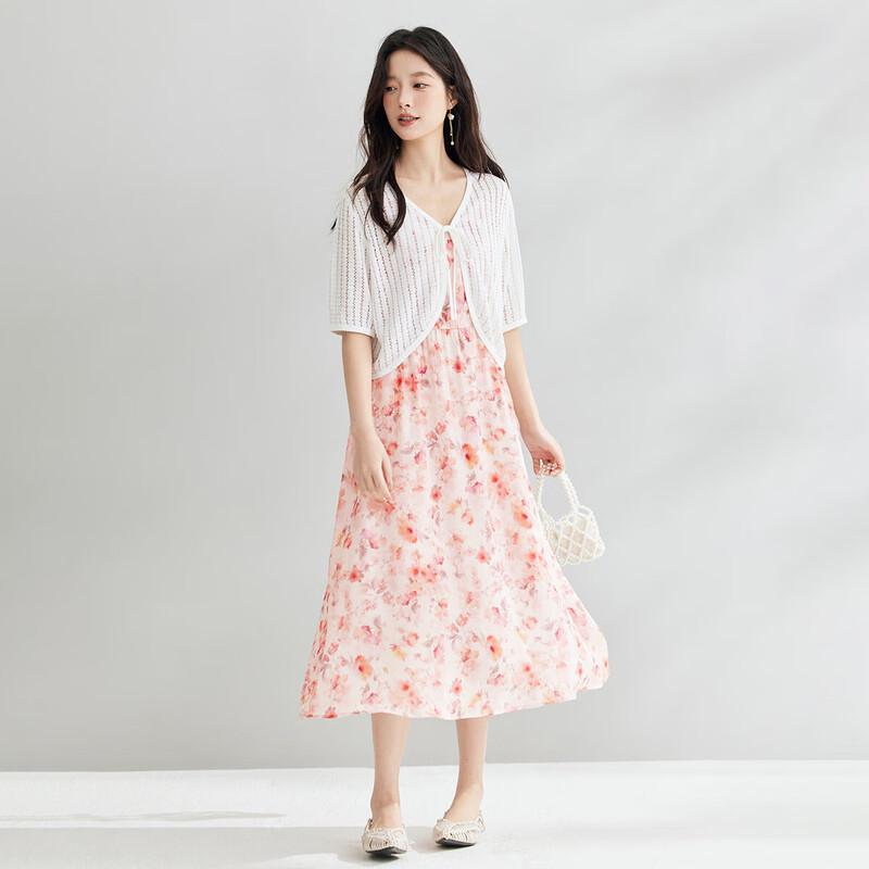 INMAN French Resort Floral Camisole Dress