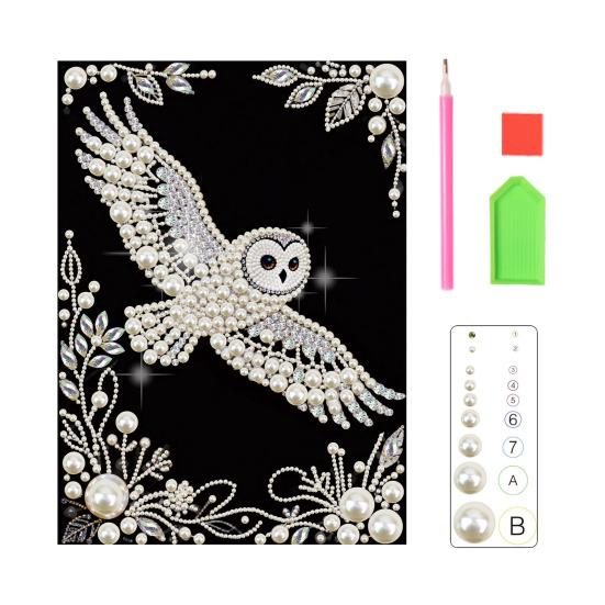 3D-Perlenmalerei-Set zum Selbermachen: Mosaik-Wandbild mit Strassperlen und Schmetterlingen für Erwachsene – ideal für die Schlafzimmerdekoration.