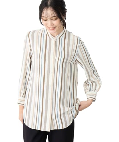 band collar tunic shirt
