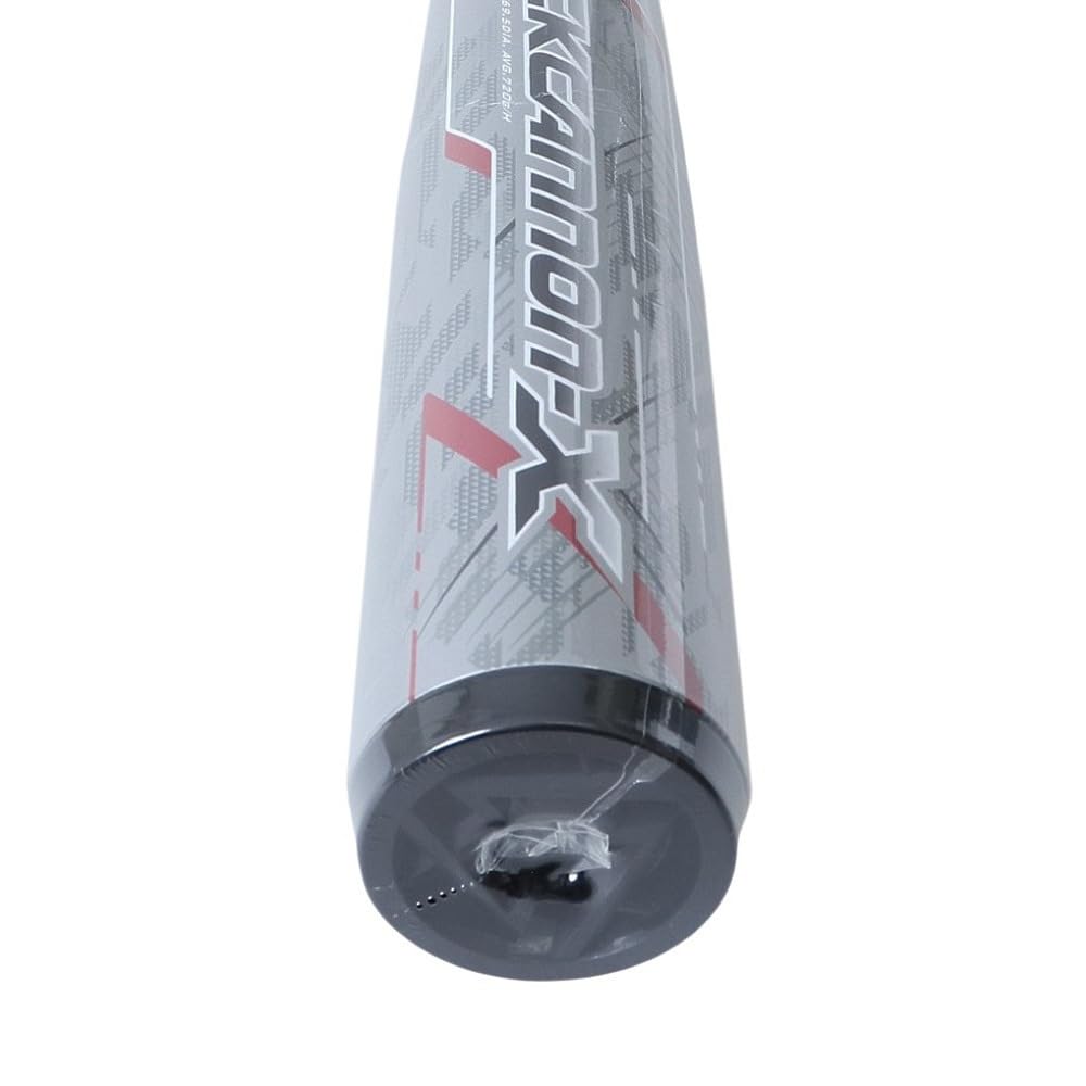 ZETT Baseball Black Cannon 1913 84 Bat, FRP/Carbon Fiber, X, BCT35284,
