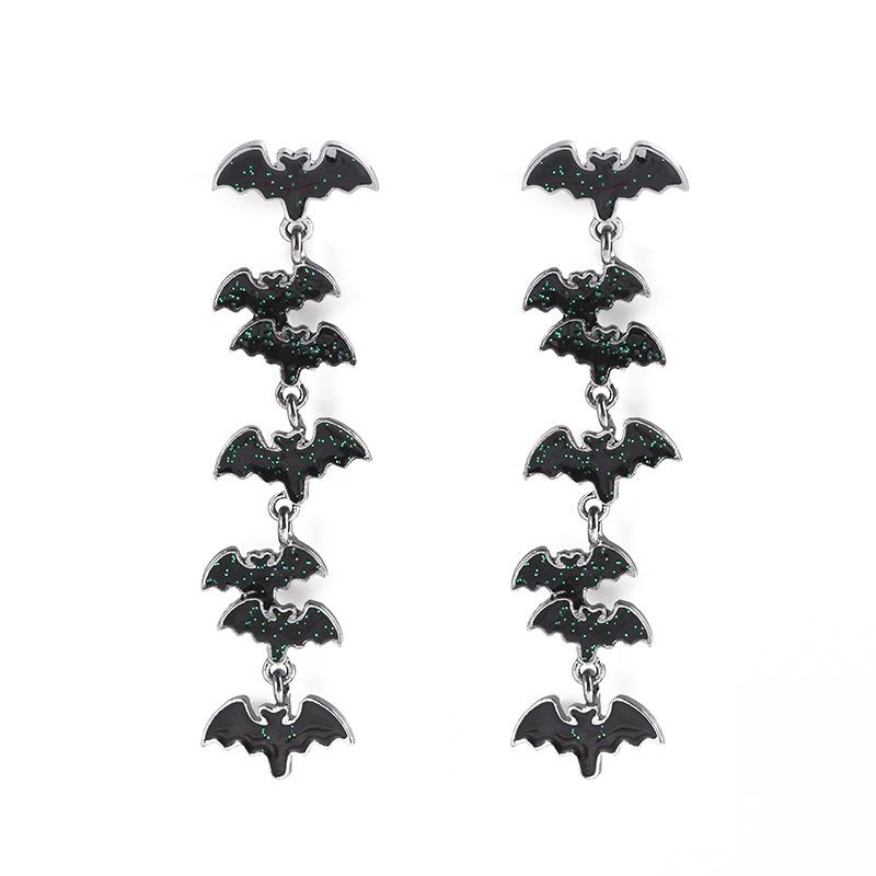 Halloween Tassel Stud Earrings, Cute Party Costume Jewelry for Women and Girls