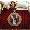 Tijuana Logo Print Flannel Blanket High Quality Warm Comfortable Cover for All Seasons Perfect for Gifts Home Decor