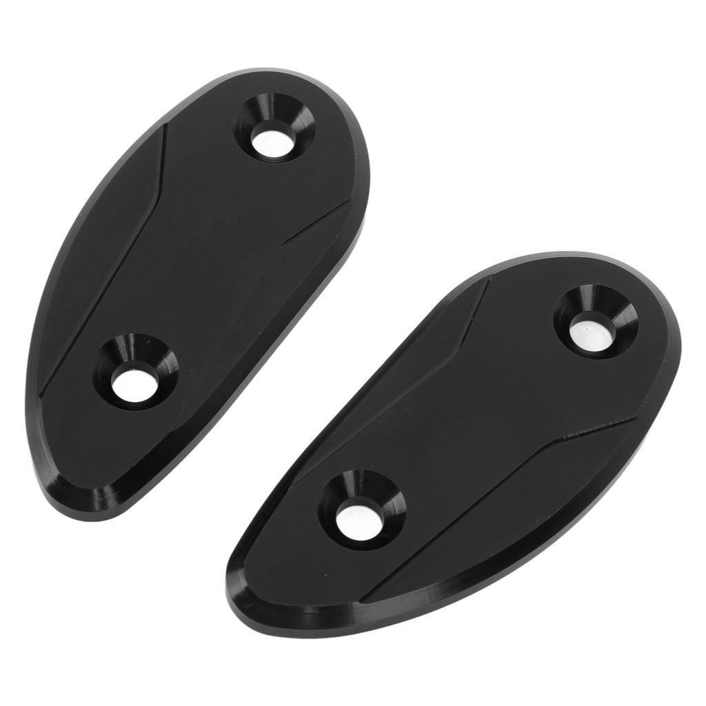 2PCS Motorcycle Rear Mirror Hole Cover Aluminium Alloy Mirror Block Off Base Plates Fit for CBR1000RR 2020 to 2023