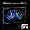 Packung mit 1 LED-Musik-Spektrum-Rhythmuslicht-Anzeige mit einstellbarer Empfindlichkeit und anpassbaren Parametern für die Klangvisualisierung