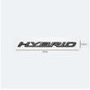 3D Chrome Glossy Black ABS RX200t RX270 RX300 RX350 RX450h RX450hL HYBRID  Emblem for LEXUS Car Trunk Trunk Rear Logo Sticker