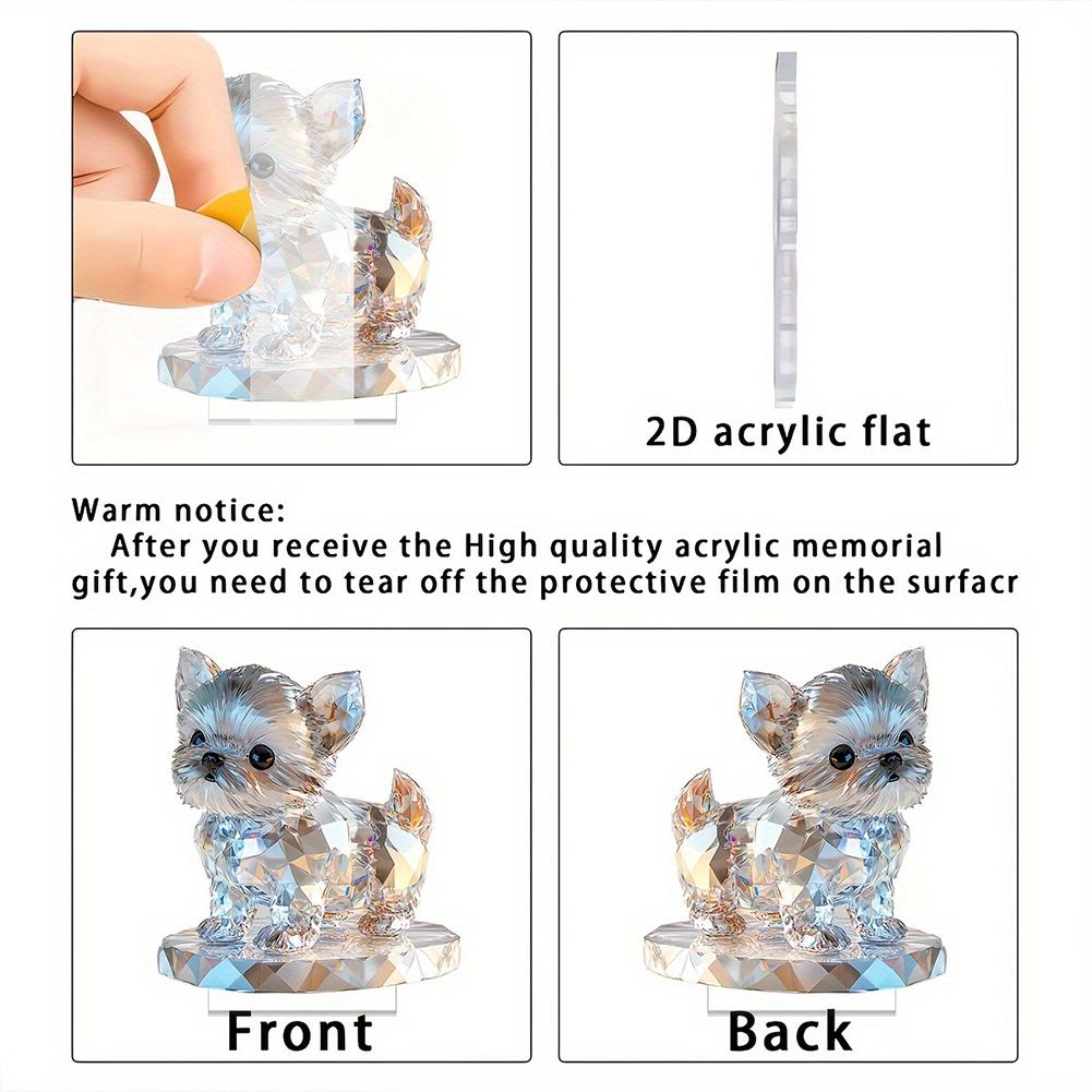 Acrylic Stand-figurine "Puppy" for Interior