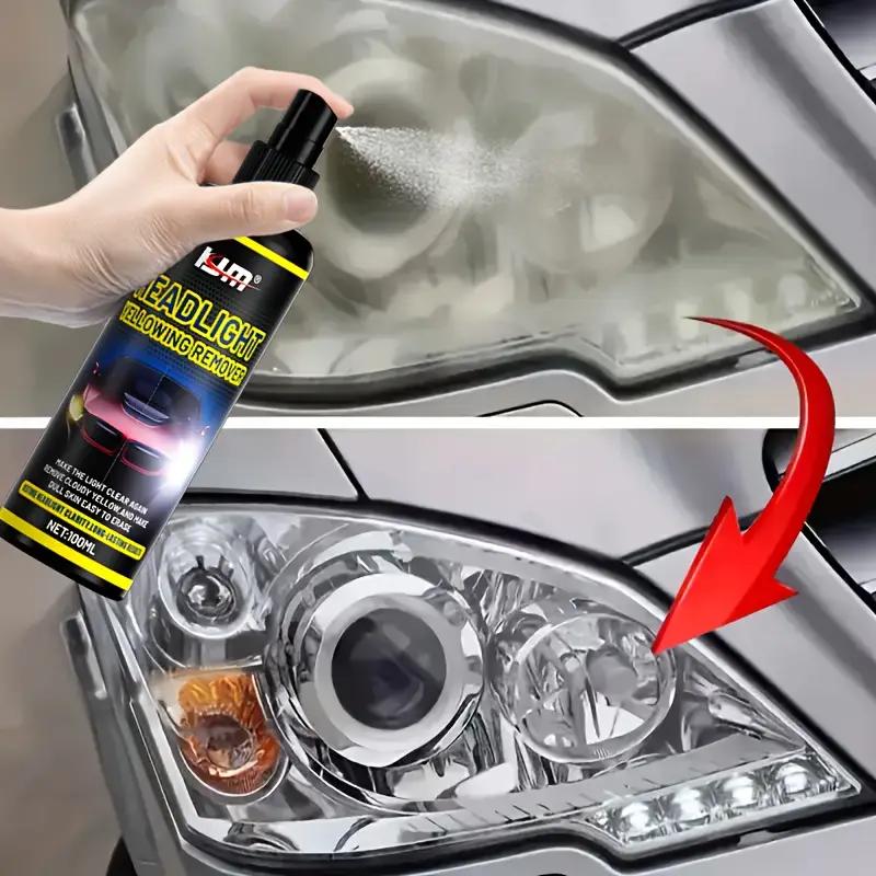 Headlight Repair Kit - Advanced repair fluid that can make the headlights clear and bright, prevent yellowing and oxidation,