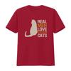 Katzenpapa T-Shirt Besitzer Bengal Echte Männer Lieben Katzen vintage Gewaschen Designer-Kleidung Stilvoll homme Lässig Atmungsaktiv Unisex