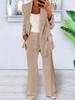 Spring/Summer 2025 European & American Fashion Women's Lapel Slim Cardigan Suit Set