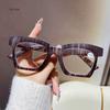 Imitation Wooden Reading Glasses Mens Square Prebyopia Spectacles Eyeglasses Unisex +1.0to+4.0 Europe&America  Glasses Frame