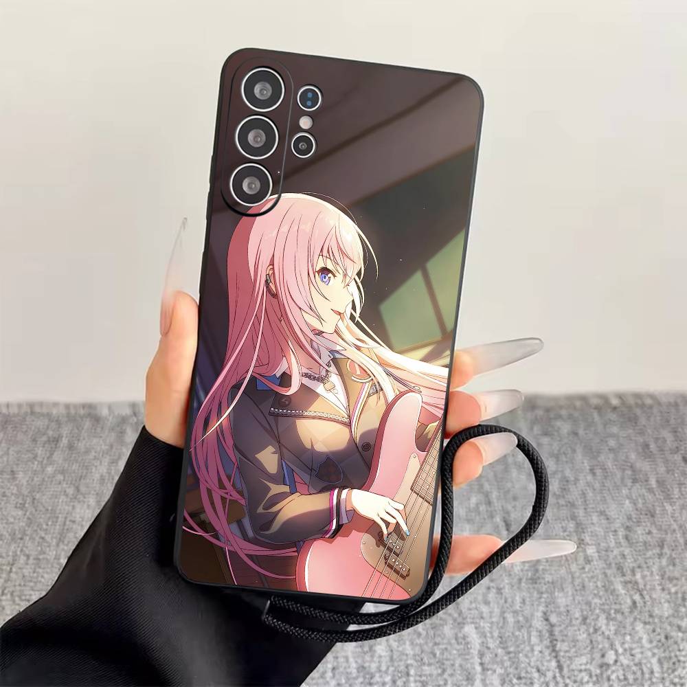 M-Megurine Luka  Phone Case For Samsung S25,S24,S21,S22,S23,S30,Ultra,S20,Plus,Fe,Soft Silicone Black Cover
