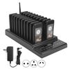 Wireless Calling System Queuing Guest Paging System 999‑Channel Restaurant Pager SU‑68Z Chargeable Pager 110-240V
