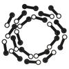 TINEASUR 60pcs Brake Nuts Rubber Brake Bleeder Cap Brake Bleeder Cap Auto Rake Bleeder