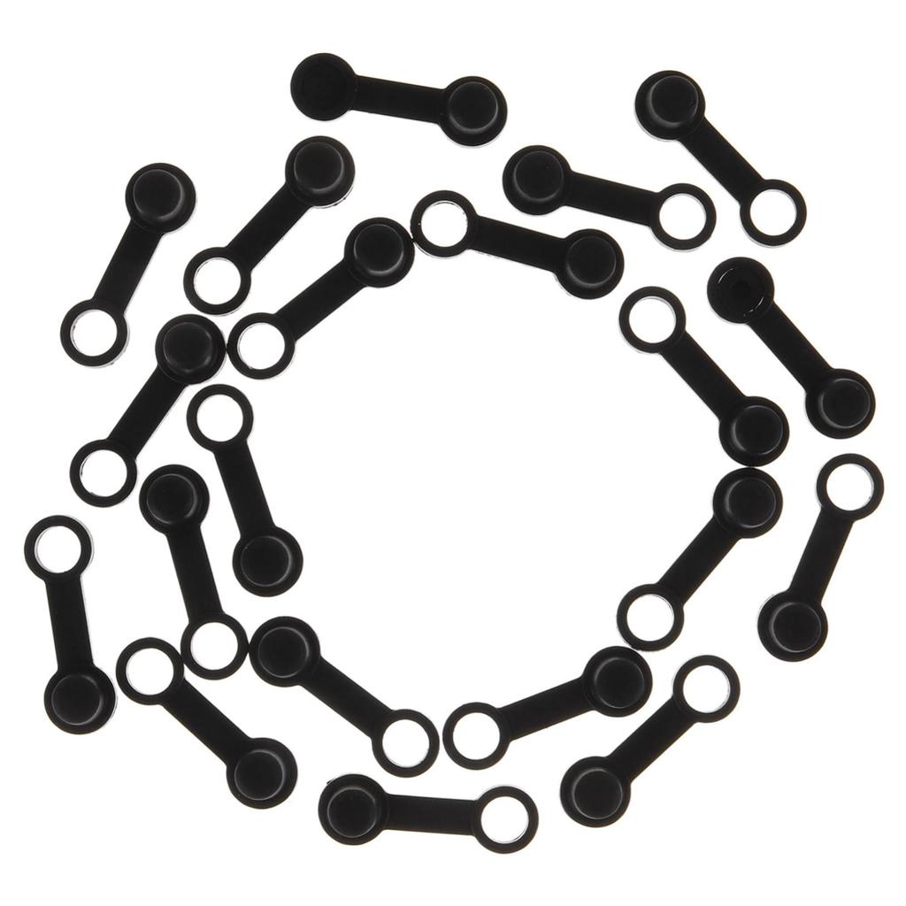 TINEASUR 60pcs Brake Nuts Rubber Brake Bleeder Cap Brake Bleeder Cap Auto Rake Bleeder