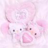 NEW 50th Hello Kitty Sweet bow Charmmy Kitty Stuffed Plush Doll pendant Cartoon Kitty Plush toy heart kitten bag charm