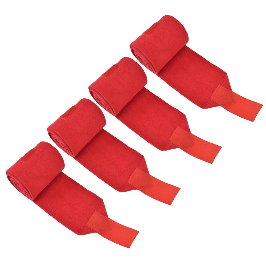 4Pcs Horse Leg Warp Self Adhesive Breathable Wear Resistant Animal Leg Bandage for Cows Horses