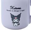 Sanrio Kuromi e Secador de Louça 422568 Caneca, Micro-ondas, Máquina de Lavar Louça, Seguro, Cerâmica,