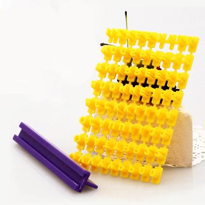 Alphabet Numbler Cookies Biscuit Letter Stamp Embosser Fondant Cake Decorating Mold Braking Cutter