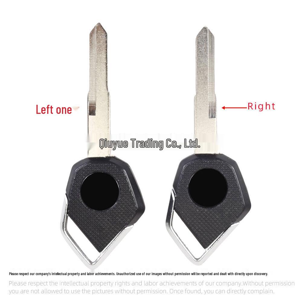 Motorcycle Key Blank/Handle for Kawasaki H2, H2R, Z800, Z900, Z1000, ZX-6R, ZX-10R.