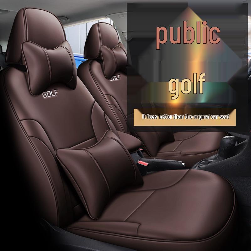 NT Custom Leather Seat Cover for Volkswagen Golf - Sporty, Stylish, All-Season Fit