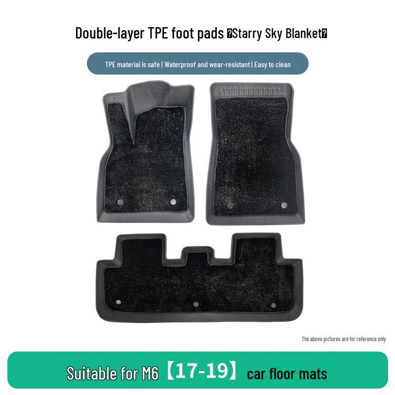 Custom Fit TPE Floor Mats for Great Wall M6 (2017-2019) - Multiple Styles Available