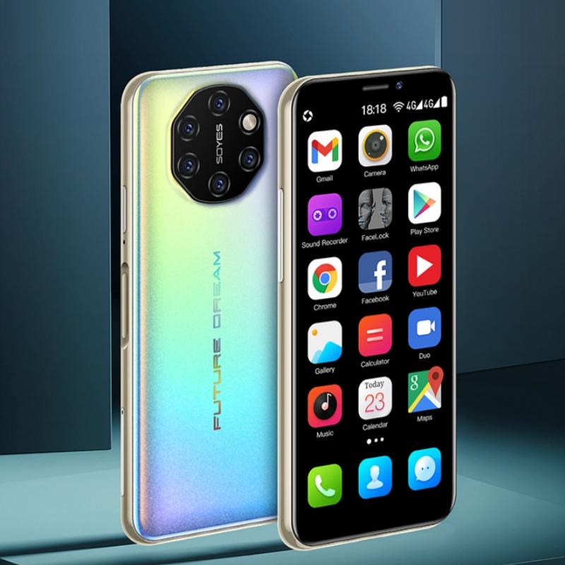 New SOYES S10I Mini Smartphone 3.5inches HD 3GB RAM 32/64GB ROM 5MP LTE 4G 2050mAh Portable Face/Fingerprint Unlocked Android Pocket Mobile Phone