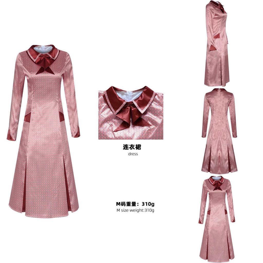Costume Cosplay Dolores Umbridge a Tema Halloween Pesca Leslie Role Play Anime