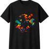 Neon Kelpie Fantasy Mens Womens T-Shirt Legend Unisex Novelty Gift Tee Funny