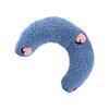 Pet Neck Sleeping Pillow Premium Lightweight Soft Breathable U-Shaped Cushion for Cats Neck Protection Sleep Cushion Portable
