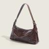 Niche Design New Women's Bags, Autumn and Winter Maillard Armpit Bags, Foreign-style Versatile Single Shoulder Messenger Bags for Women
