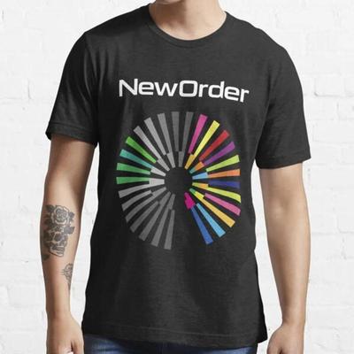 New Order Band T-Shirt Alle Größen S 5XL Mehrfarbig