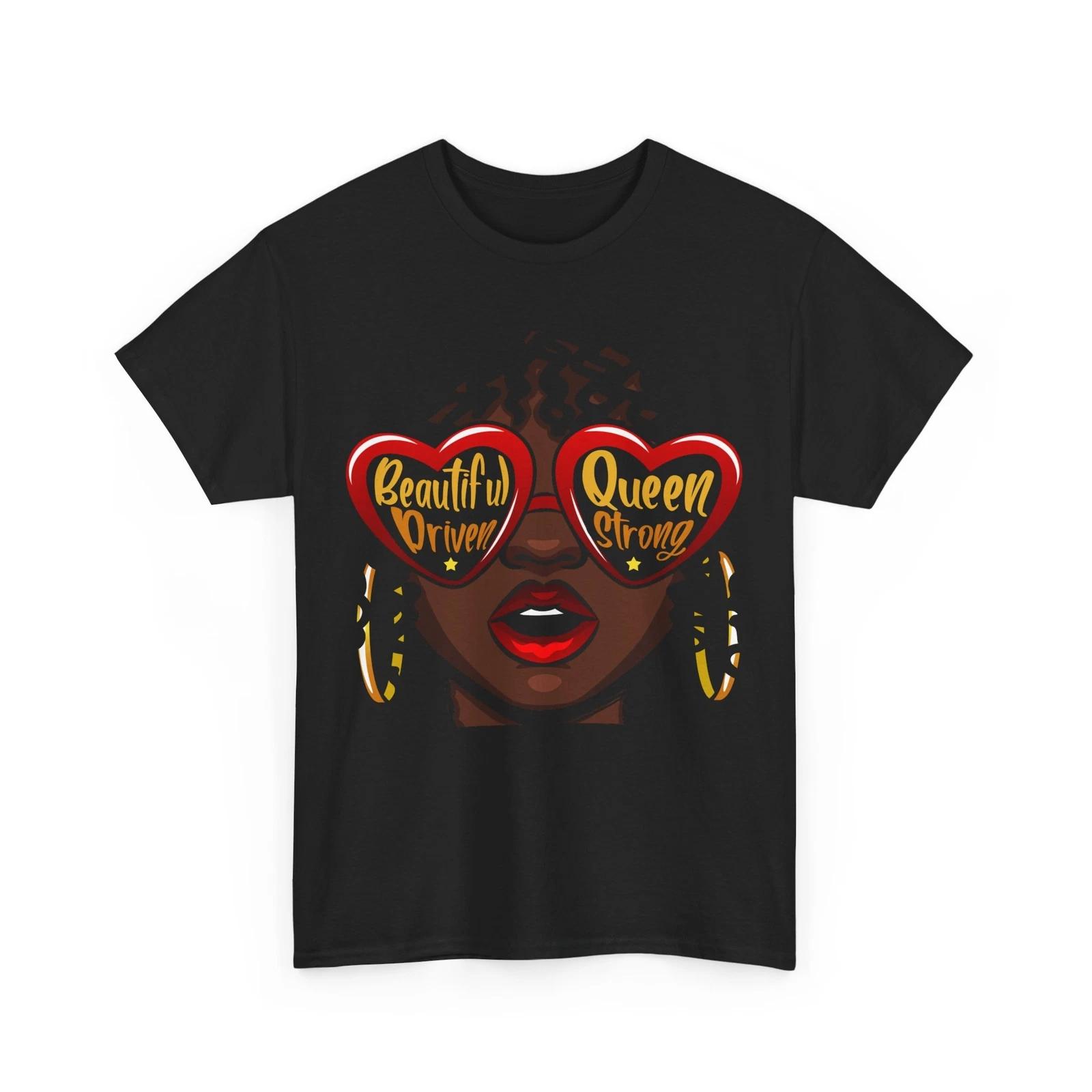 Black History Month T-Shirt, Black Melanin Women Cute Shirt M